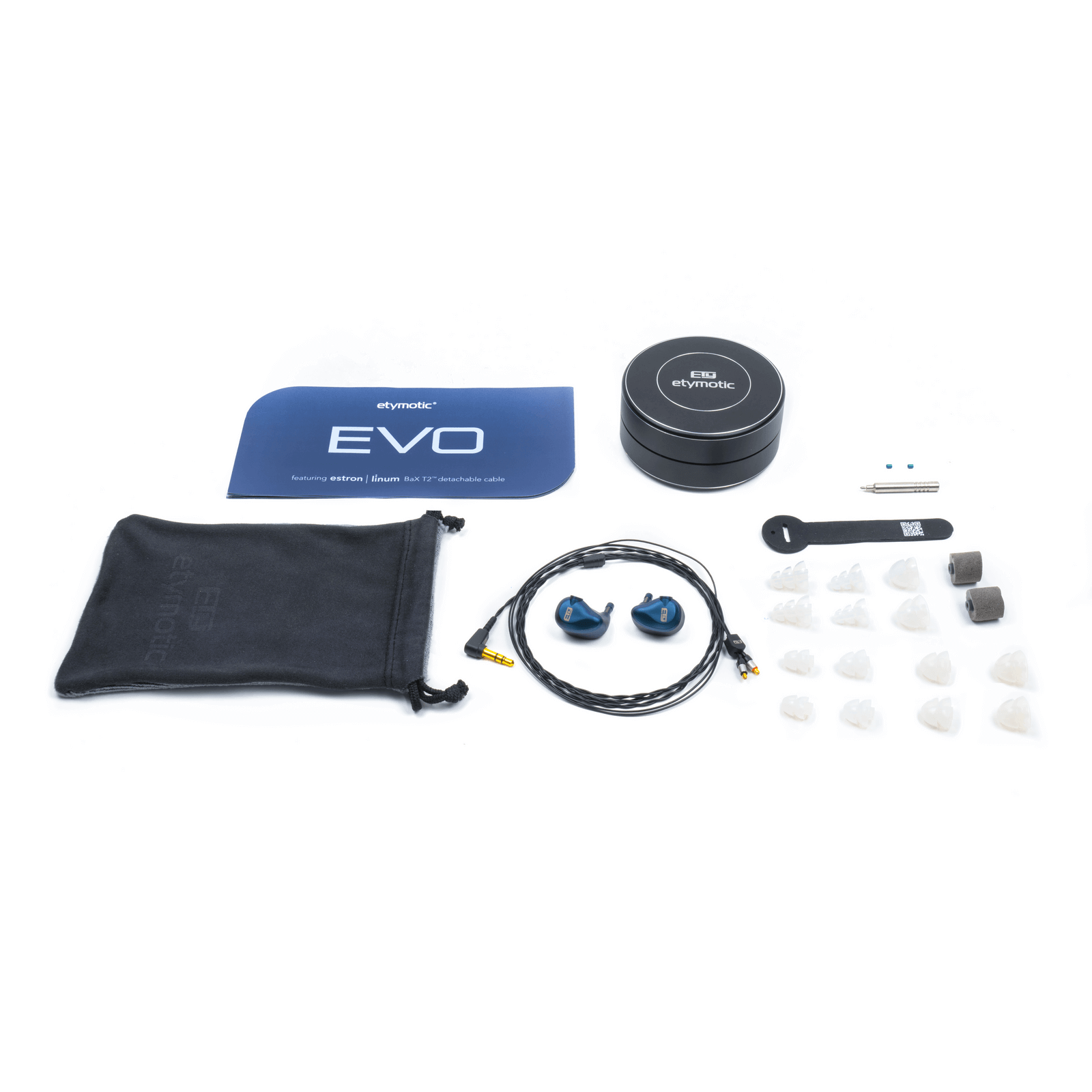 Etymotic ER-Multi3 EVO Triple Driver In Ear Isolating Earphones 